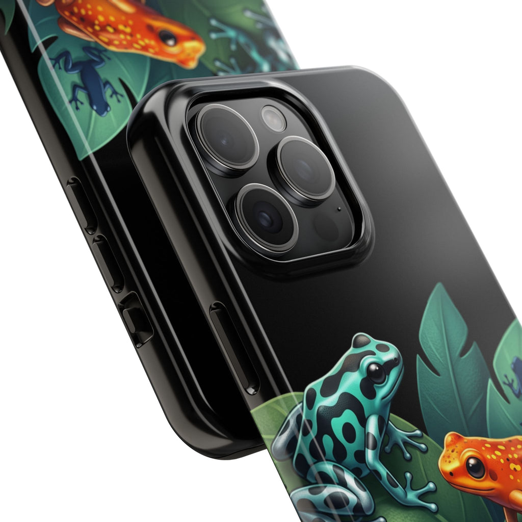 Phone Case | Colorful Dart Frog Design Tough Protective Case