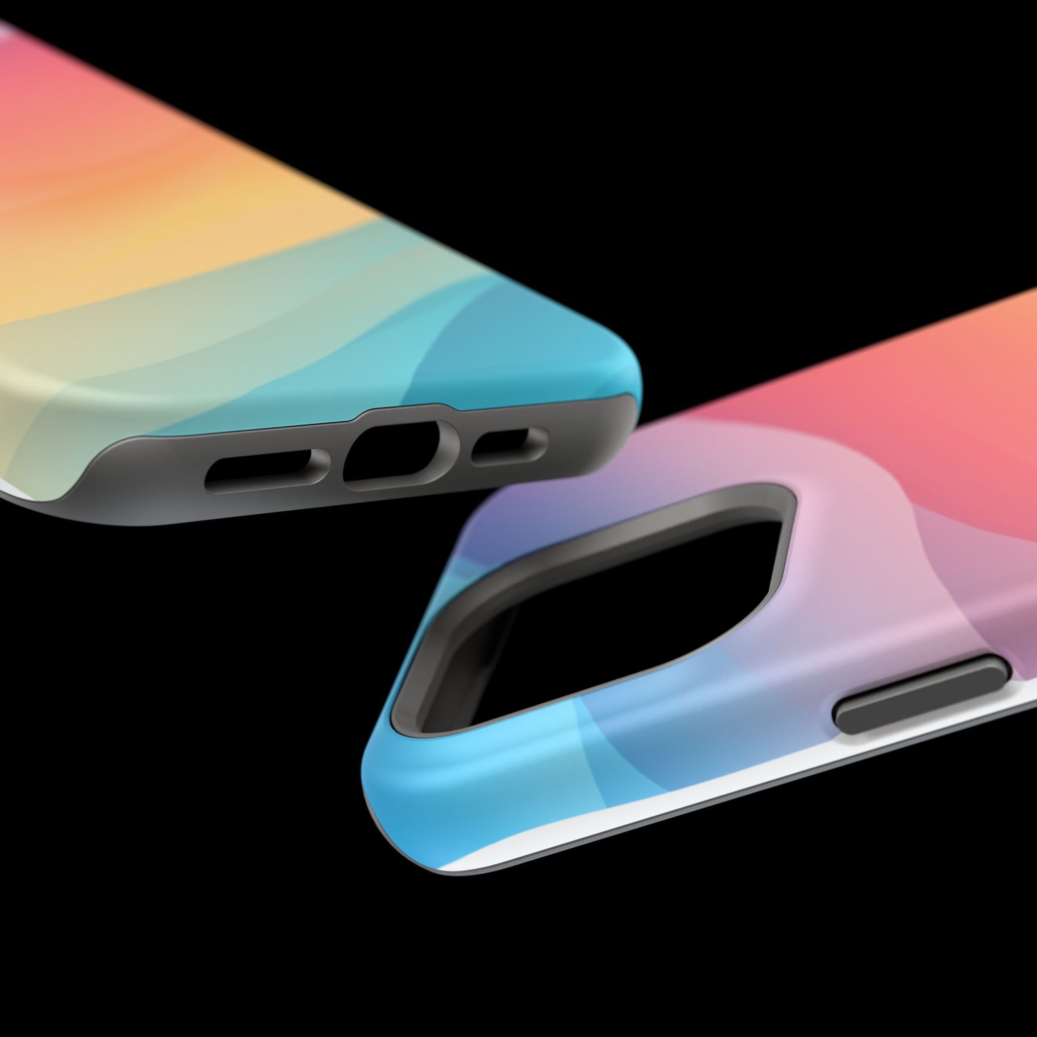 Phone Case | Gradient Sunset Magnetic Impact-Resistant Phone Shield