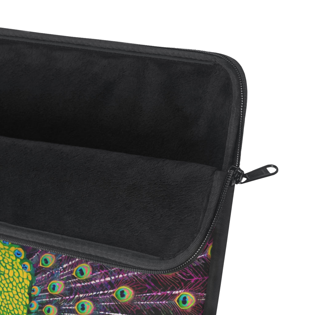Laptop Sleeve | Vibrant Peacock Design