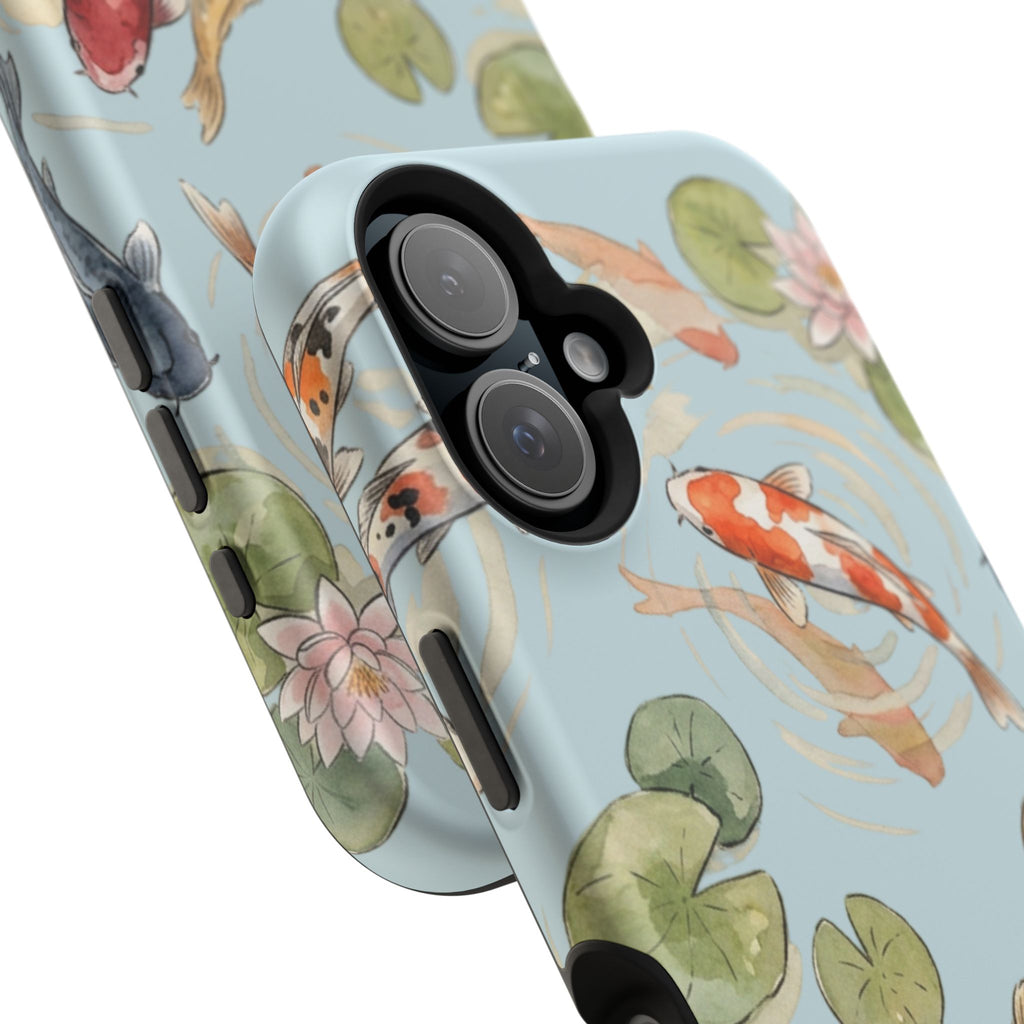 Phone Case | Koi Pond Magnetic Impact-Resistant Phone Cover