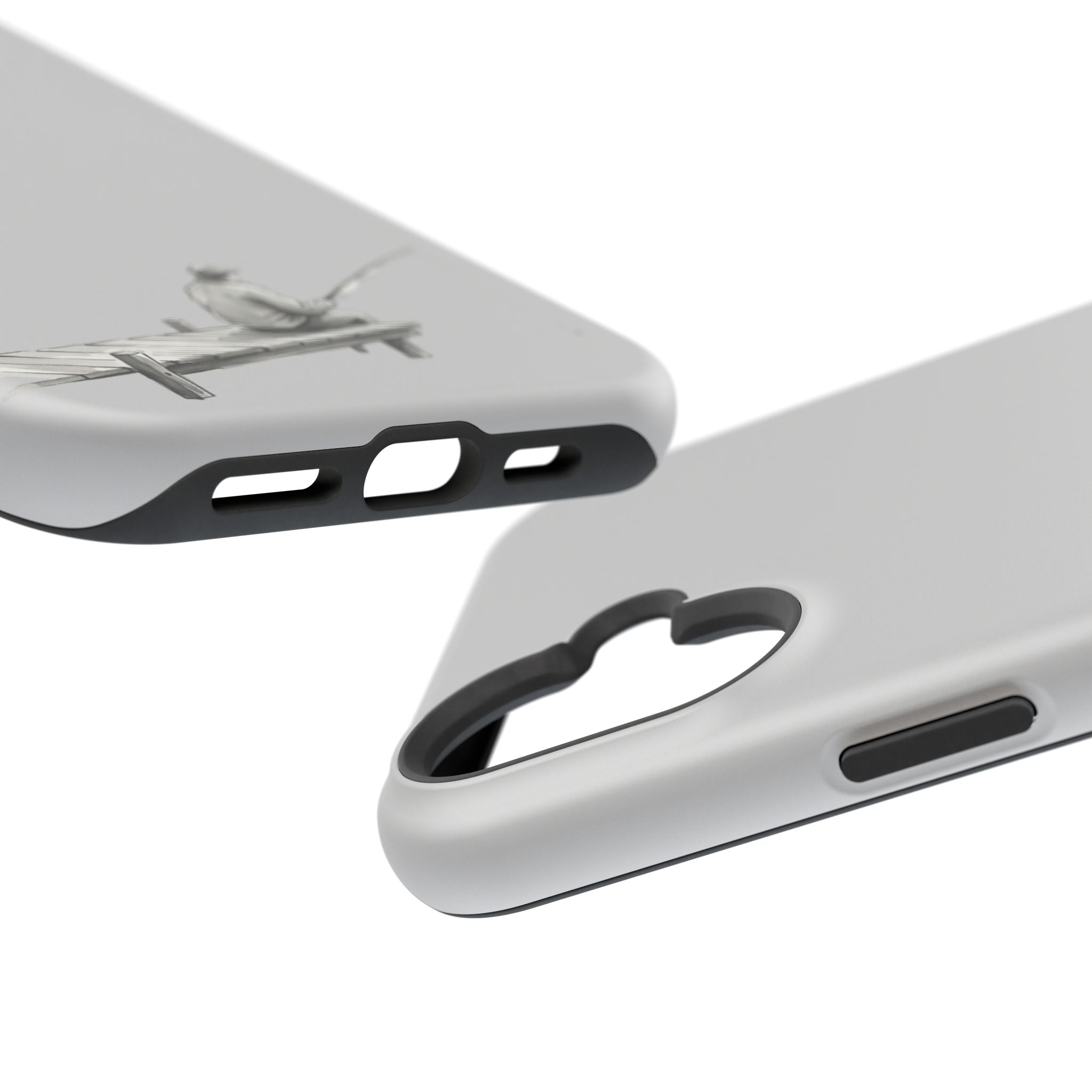Phone Case | Fishing Dock Minimalist Magnetic Impact-Resistant Case