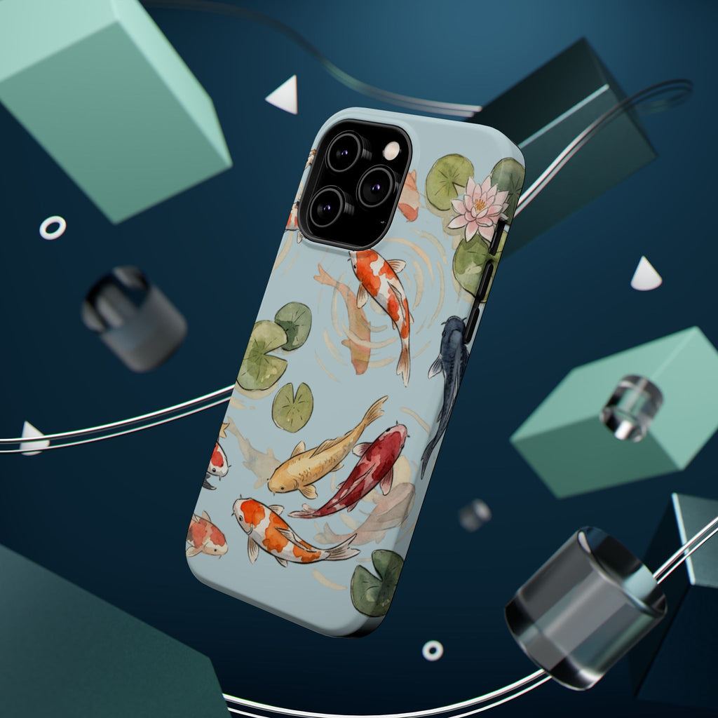 Phone Case | Koi Pond Magnetic Impact-Resistant Phone Cover