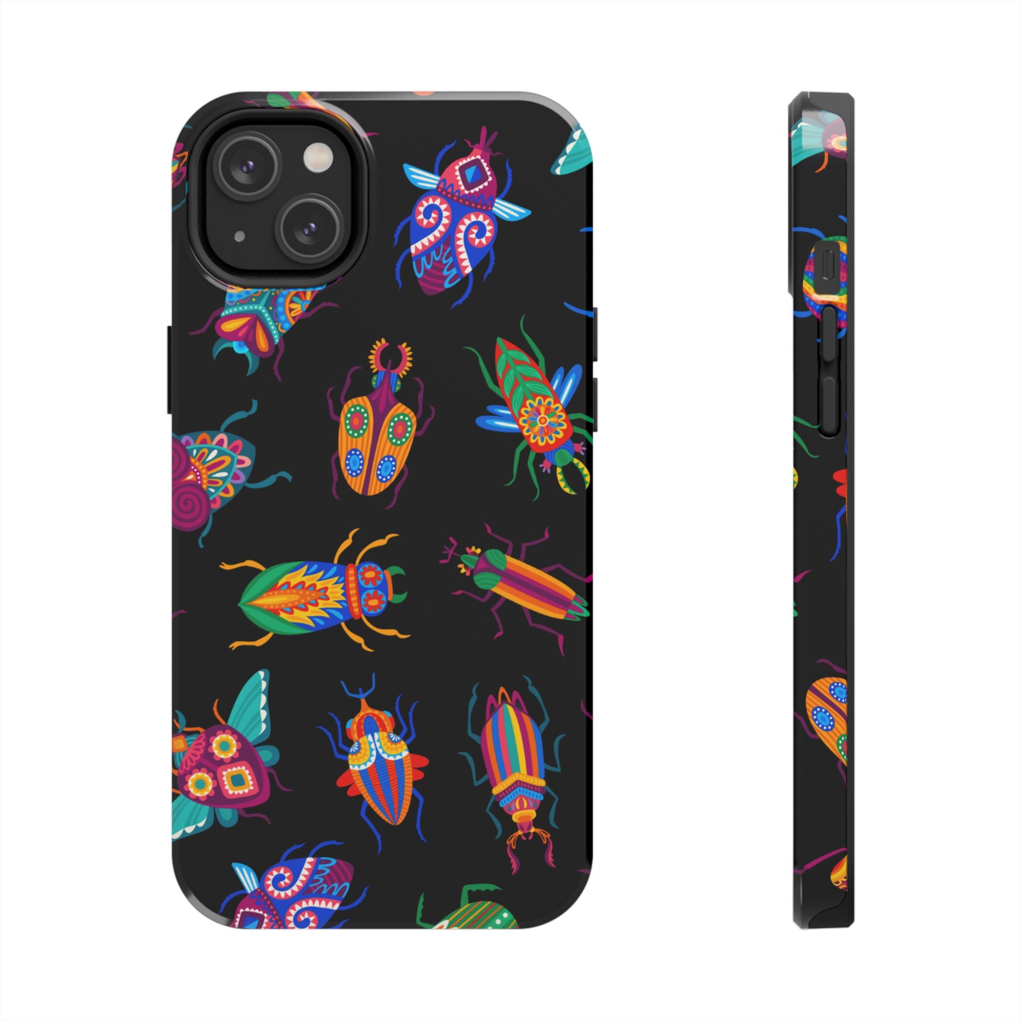Phone Case | Neon Beetle Pattern Tough Protective Cover