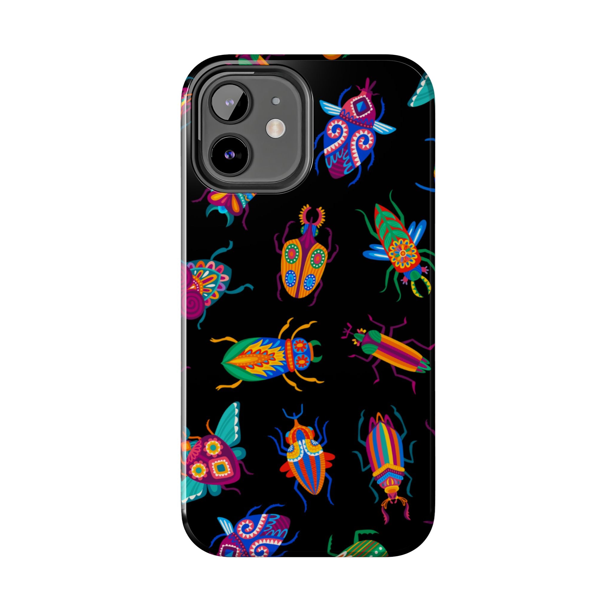 Phone Case | Neon Beetle Pattern Tough Protective Cover