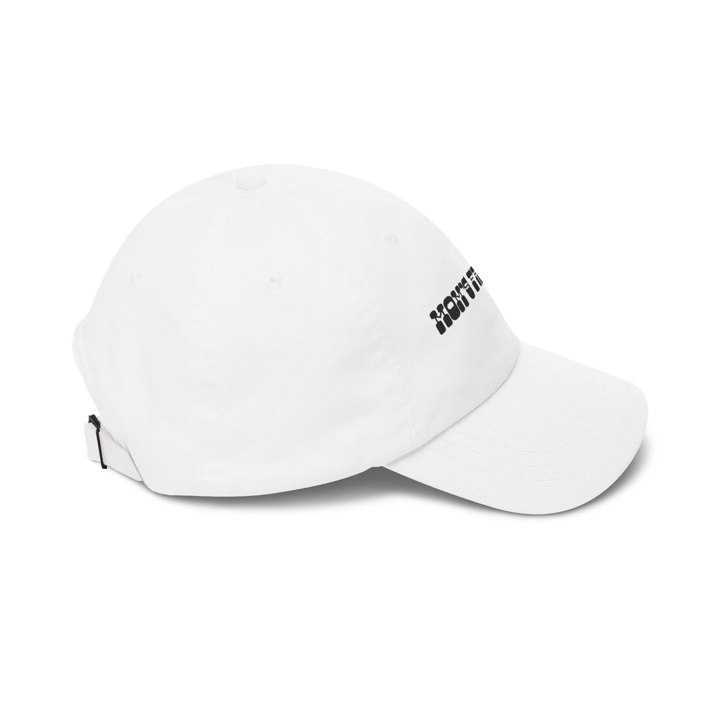 Hat | Dad Cap with Embroidered Text 'Mom's Favorite' Cap