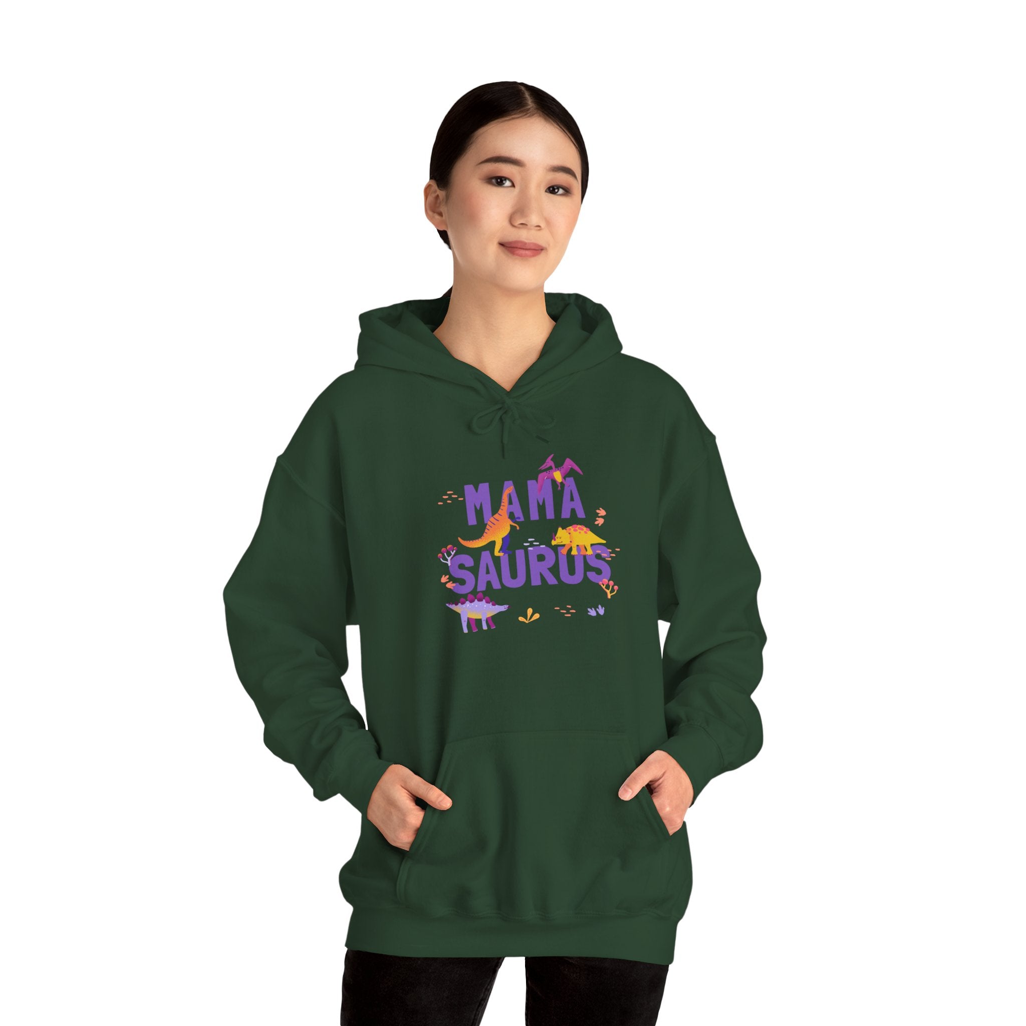 Hoodie | 'Mama Saurus' Graphic Sweatshirt