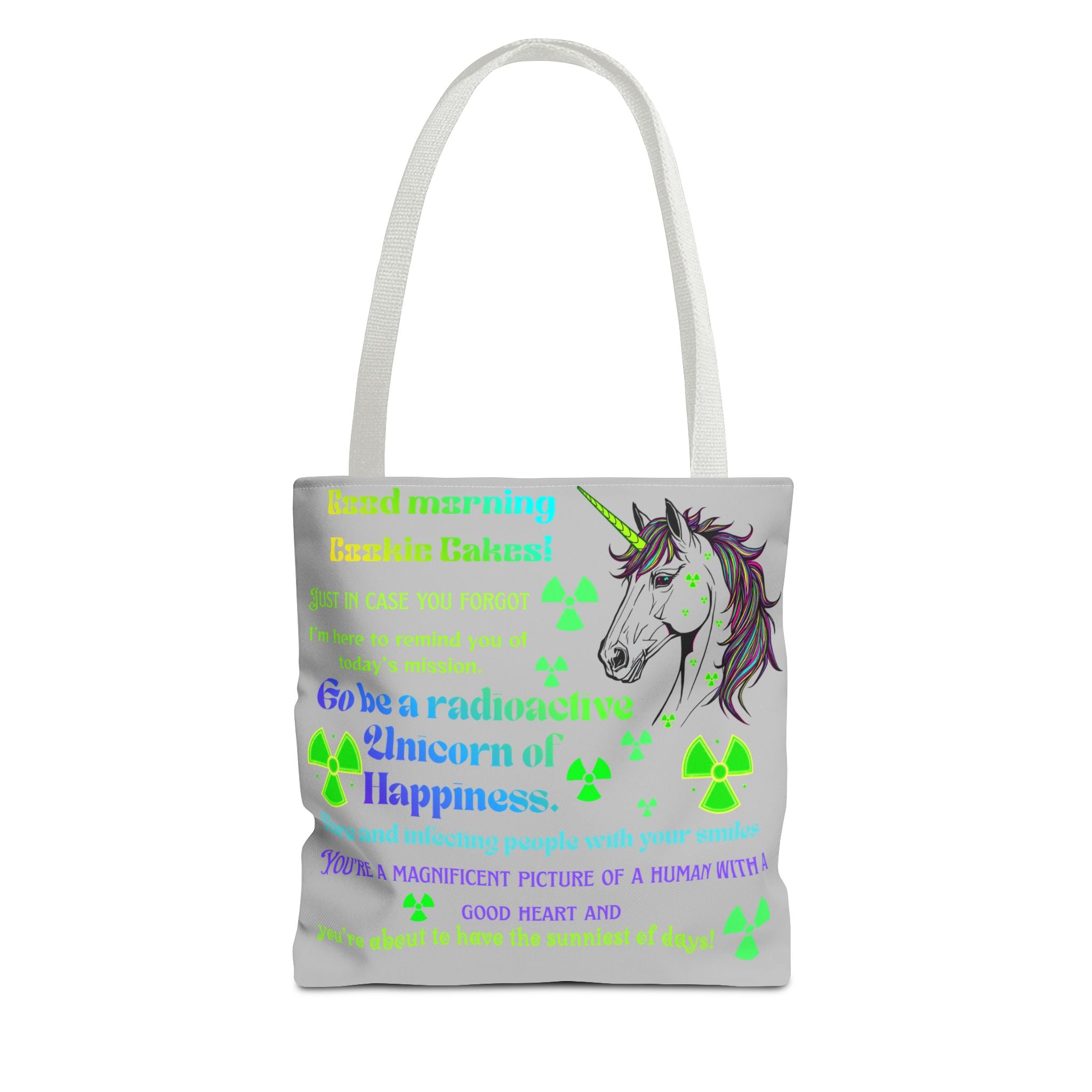 Tote Bag | Radiant Neon Graphic Tote