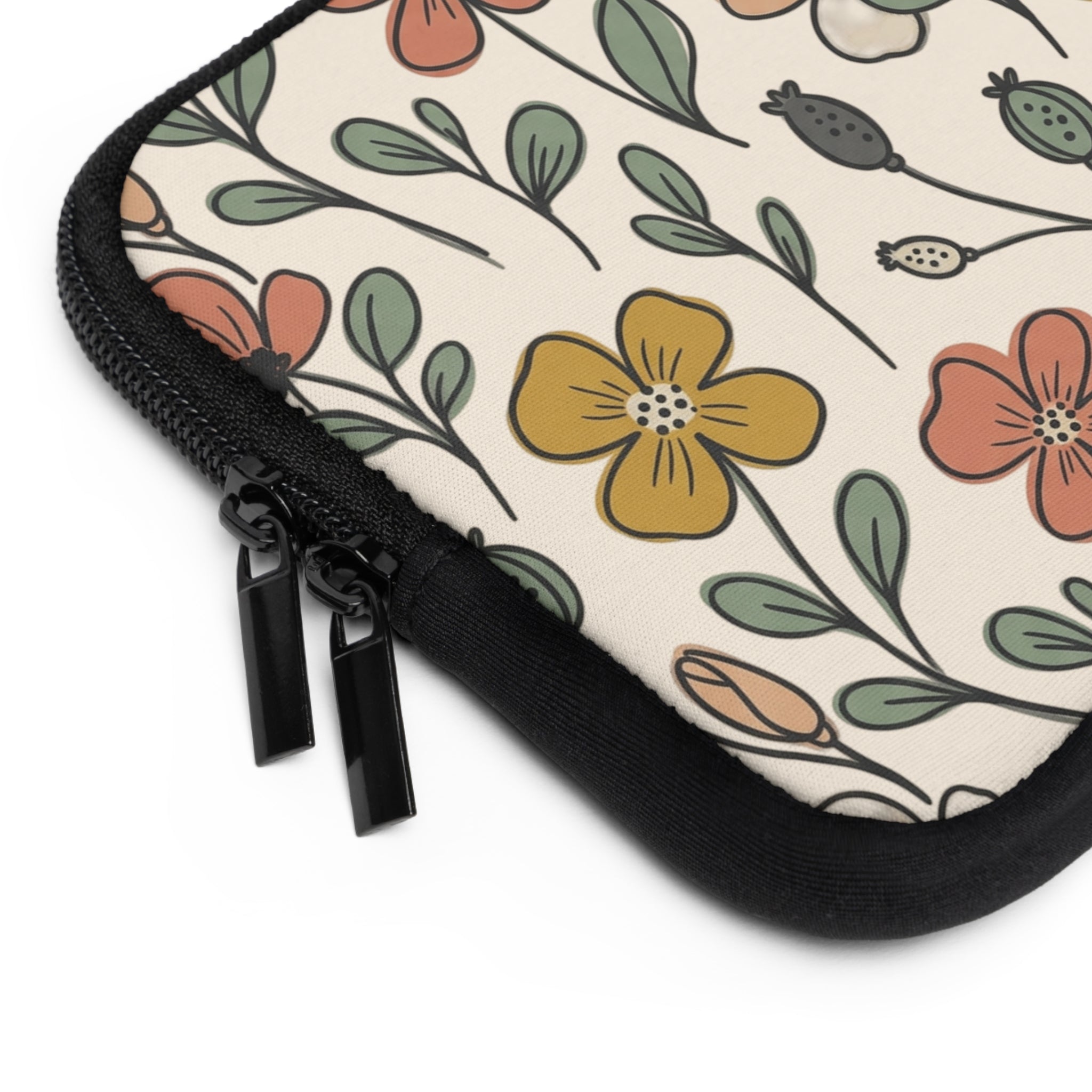 Laptop Sleeve | Vintage Wildflower Protective Case