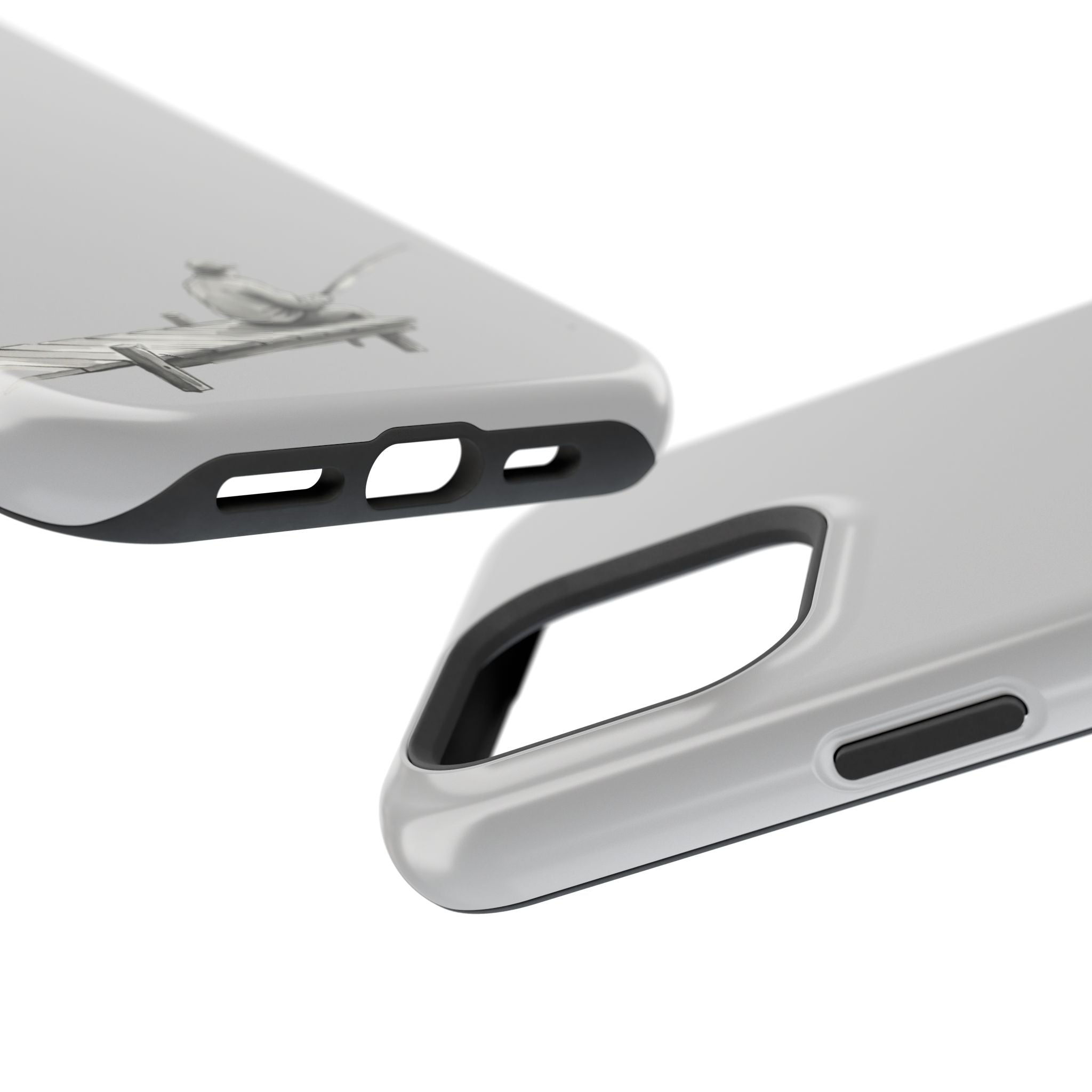 Phone Case | Fishing Dock Minimalist Magnetic Impact-Resistant Case