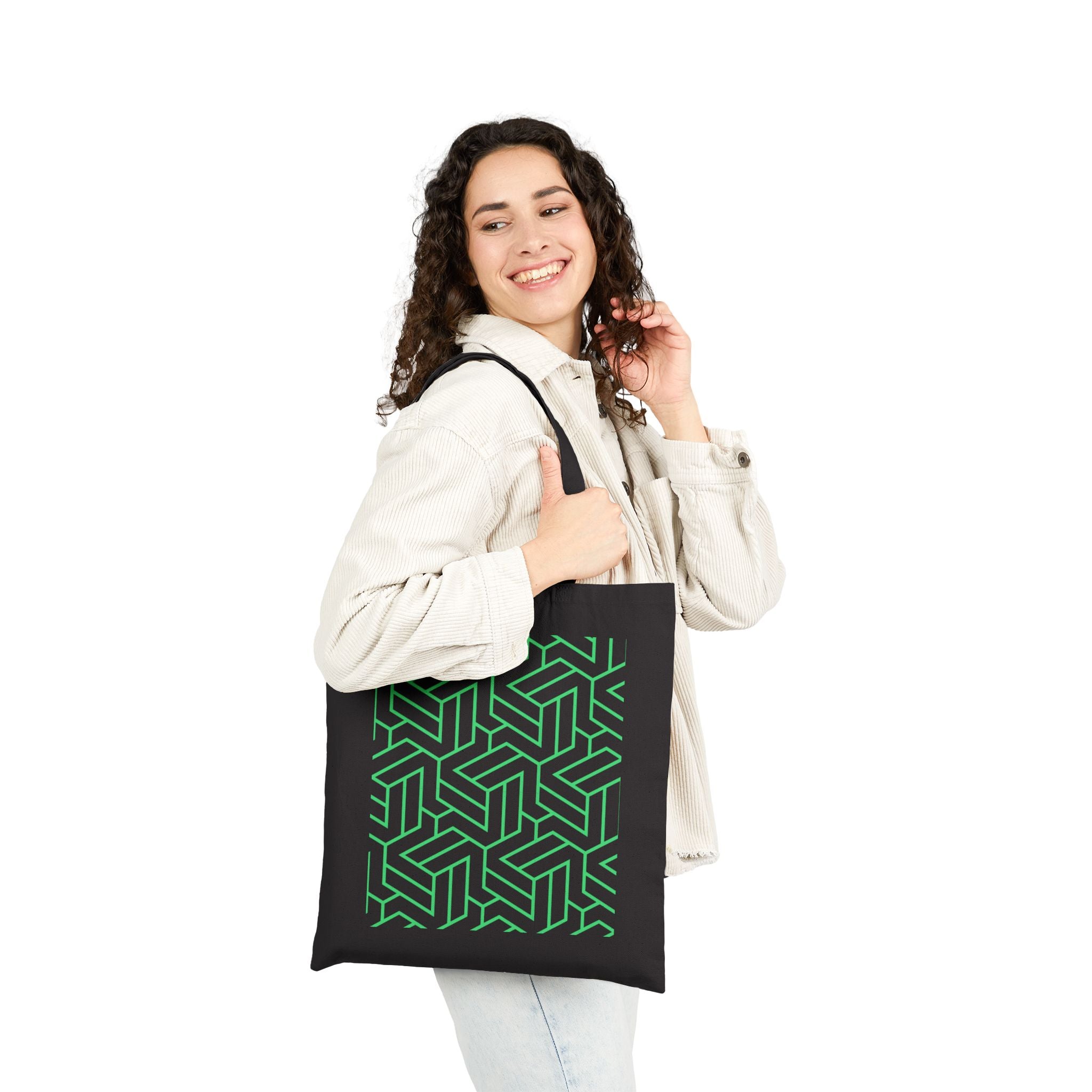 Tote Bag | Geometric Pastel Pattern