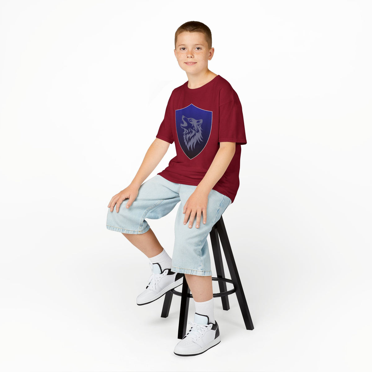Wolf Shield Graphic T-Shirt