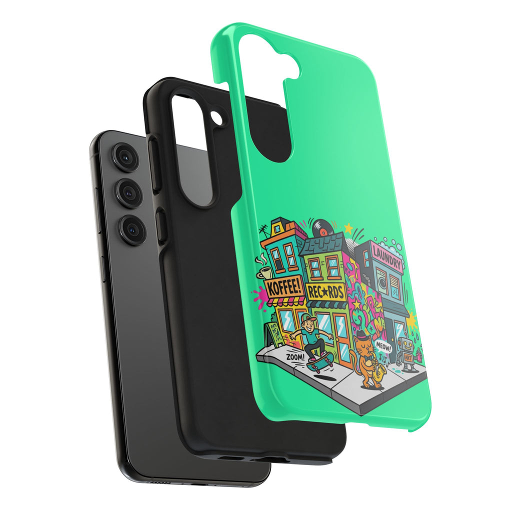 Phone Case | Tough Protective Cover with Colorful Street Art