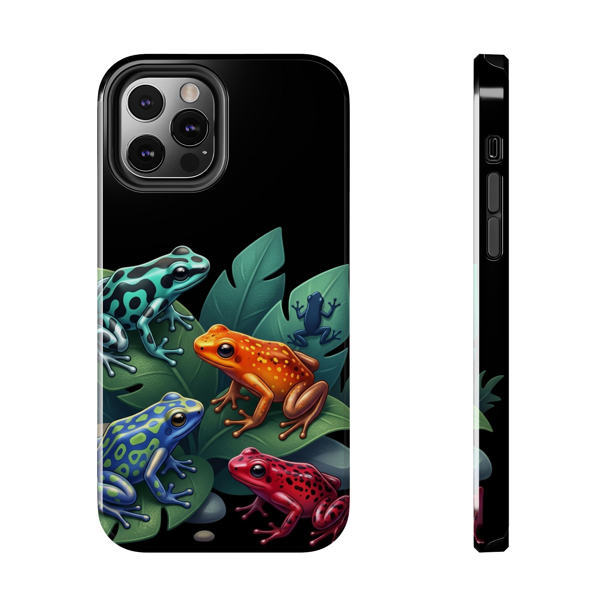 Phone Case | Colorful Dart Frog Design Tough Protective Case