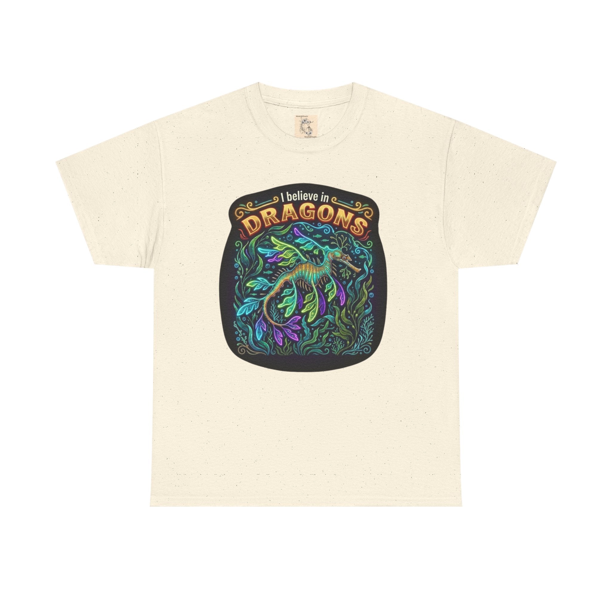 T-Shirt | 'I Believe in Dragons' Colorful Graphic Tee