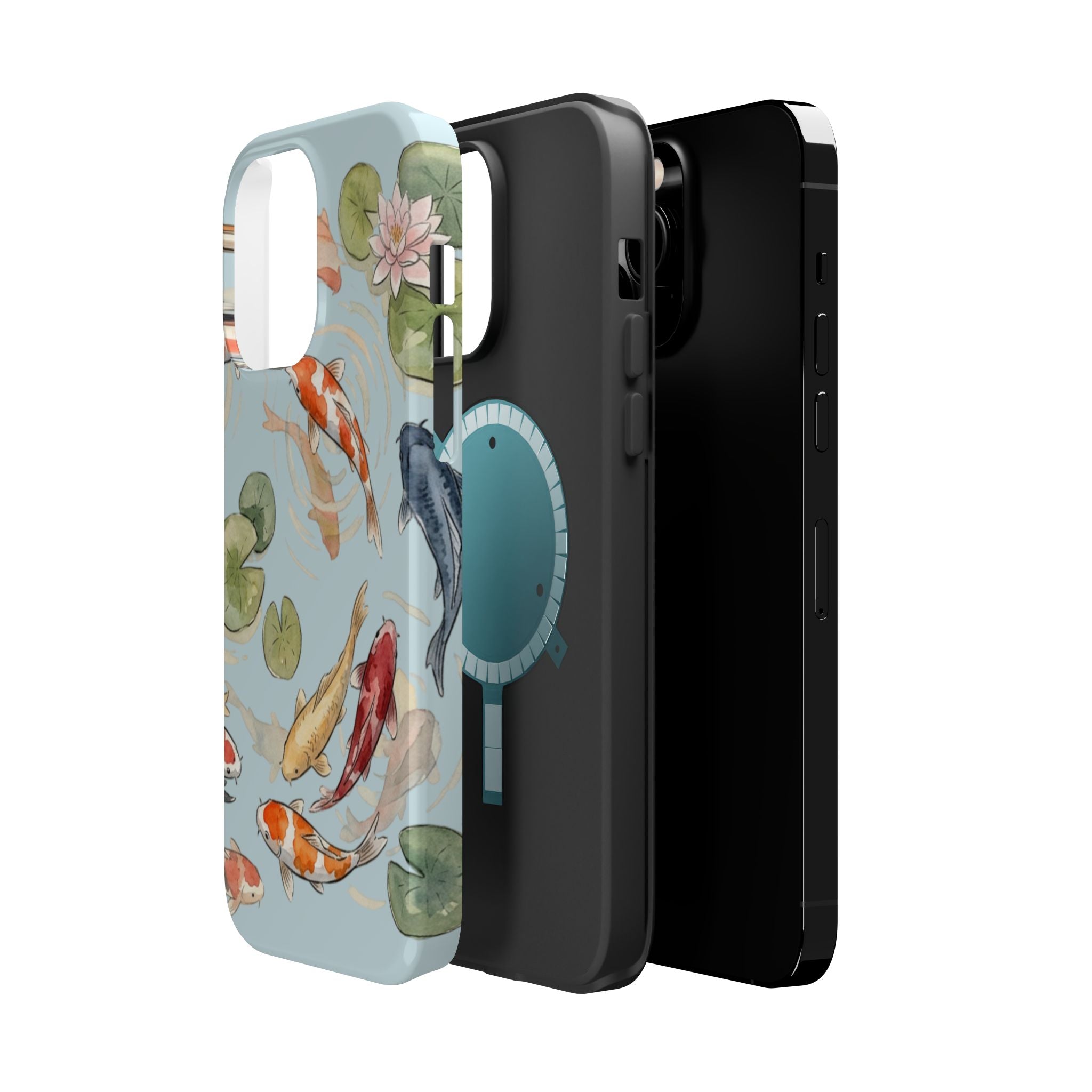 Phone Case | Koi Pond Magnetic Impact-Resistant Phone Cover
