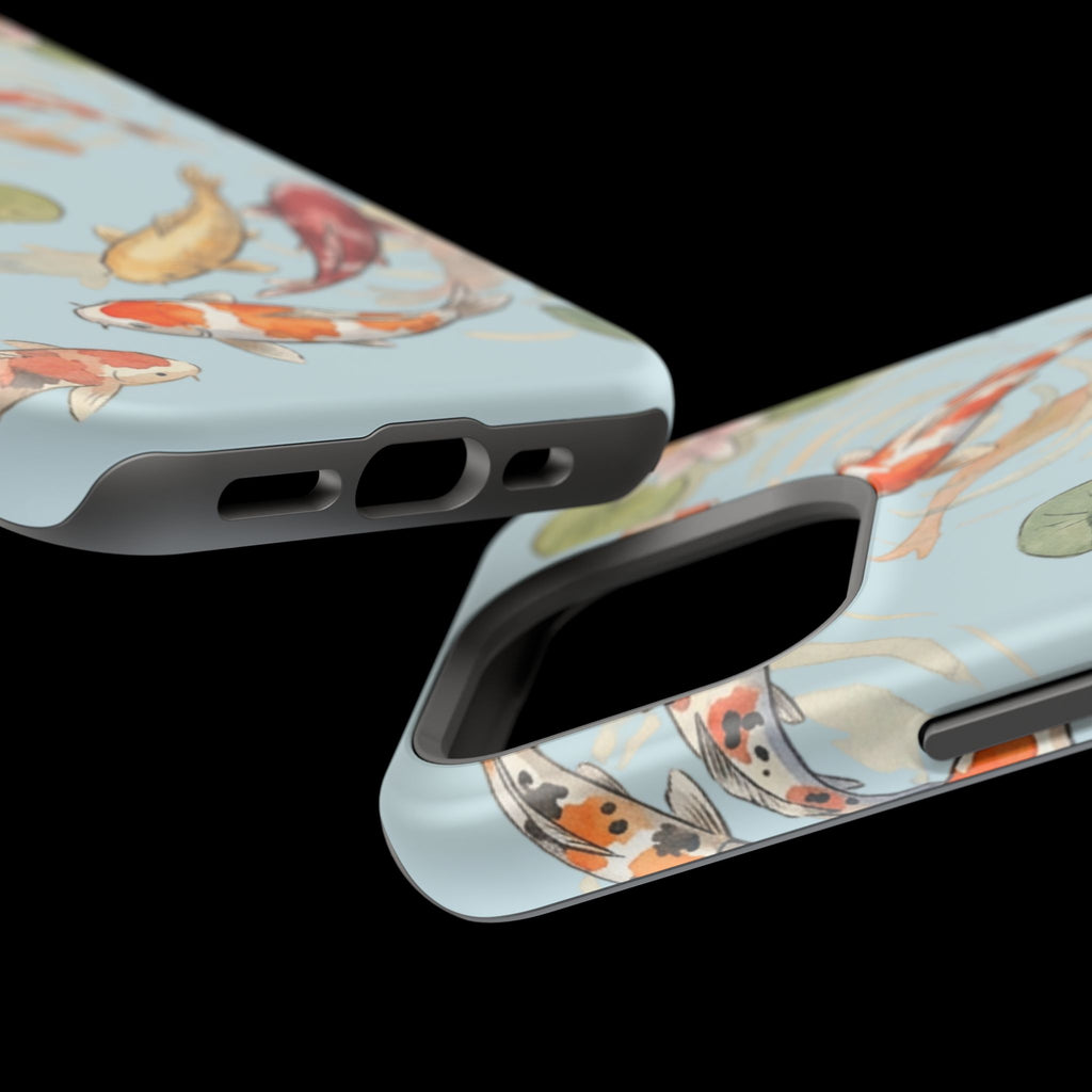 Phone Case | Koi Pond Magnetic Impact-Resistant Phone Cover