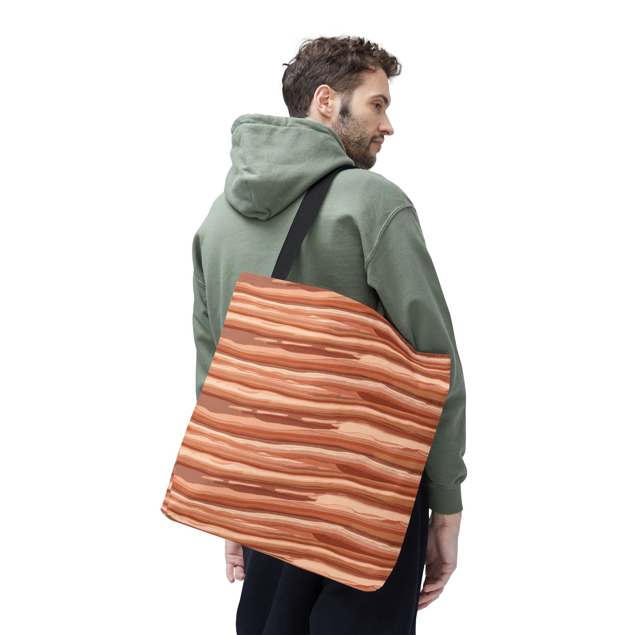 Tote Bag — Rustic All-Over-Print Canvas Tote