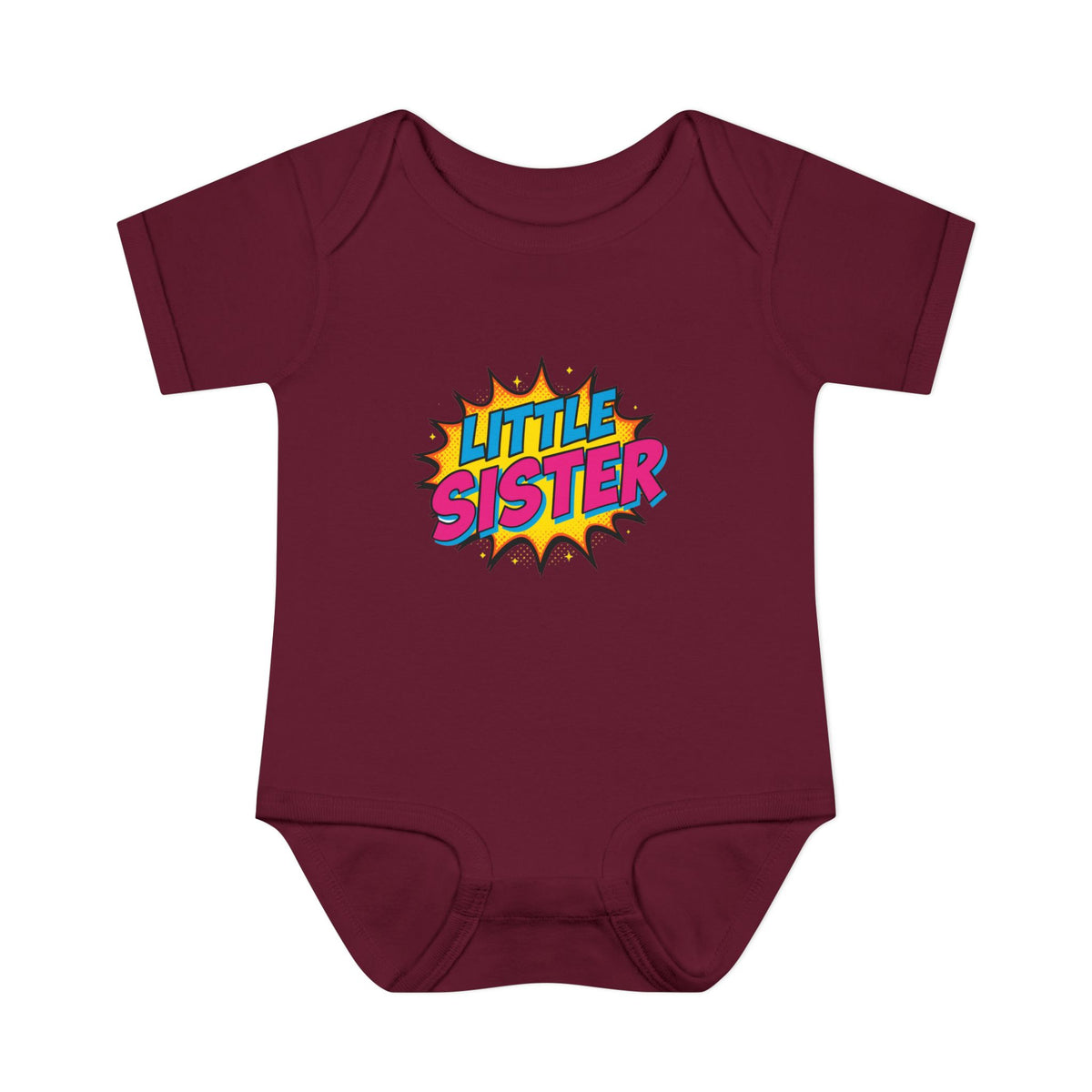 Little Sister Pop Art Onesie