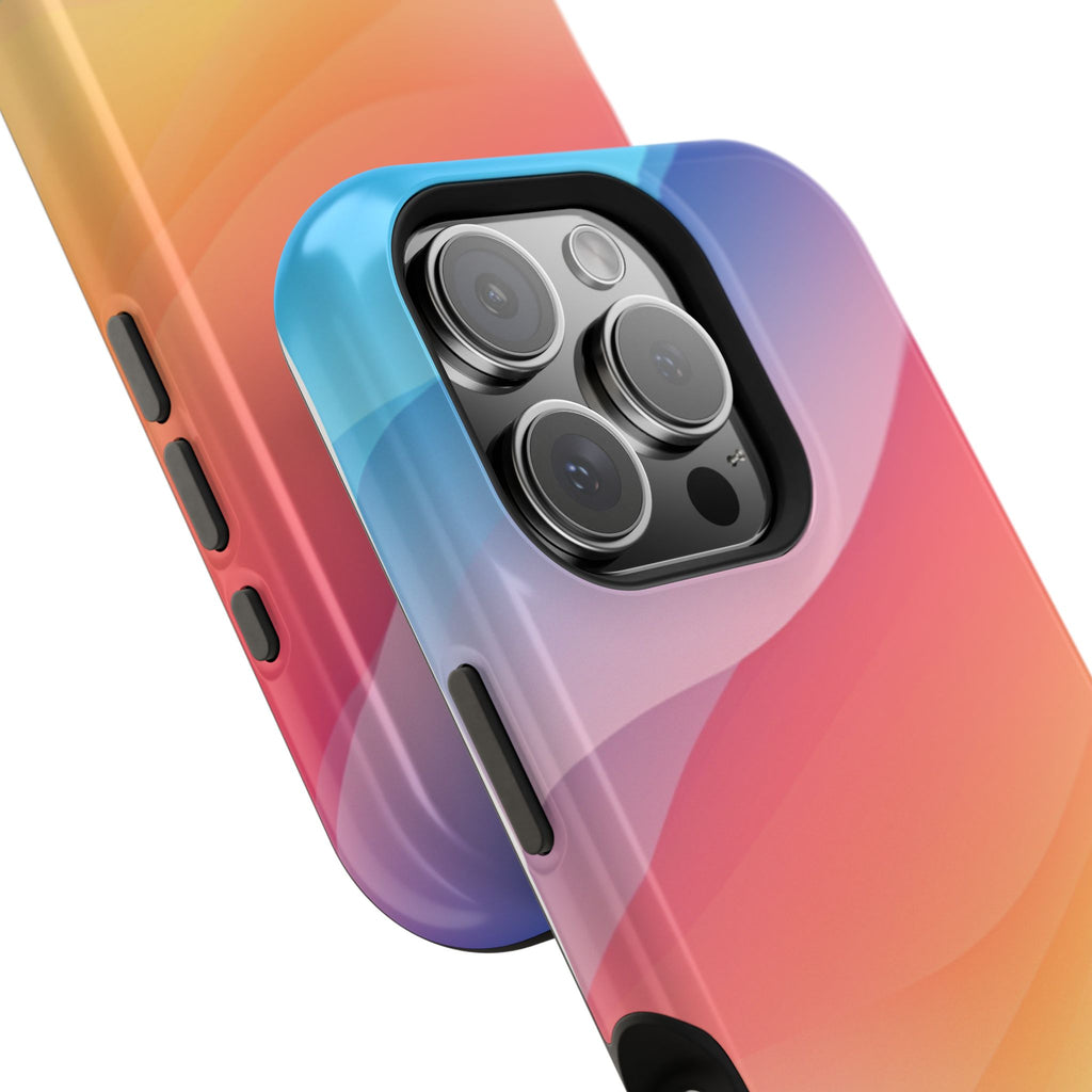 Phone Case | Gradient Sunset Magnetic Impact-Resistant Phone Shield