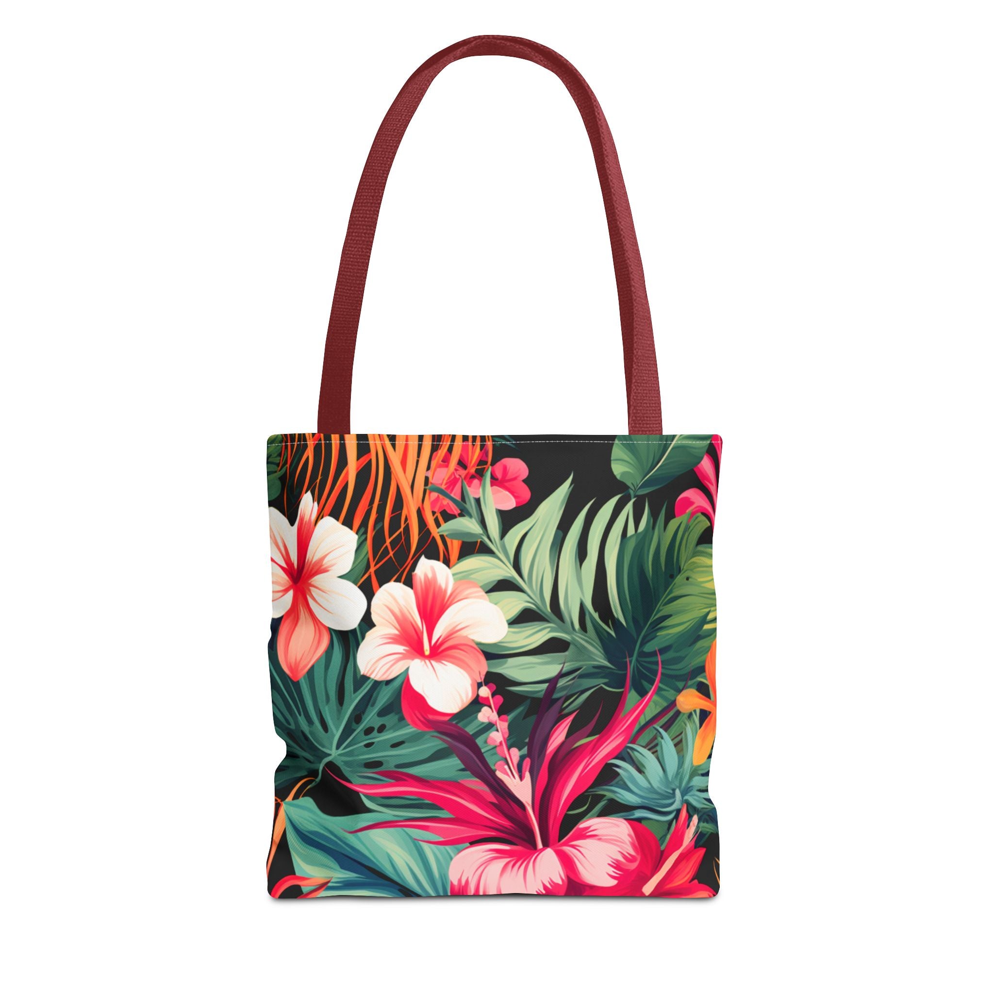 Tote Bag | Vibrant Tropical Beach & Market Tote