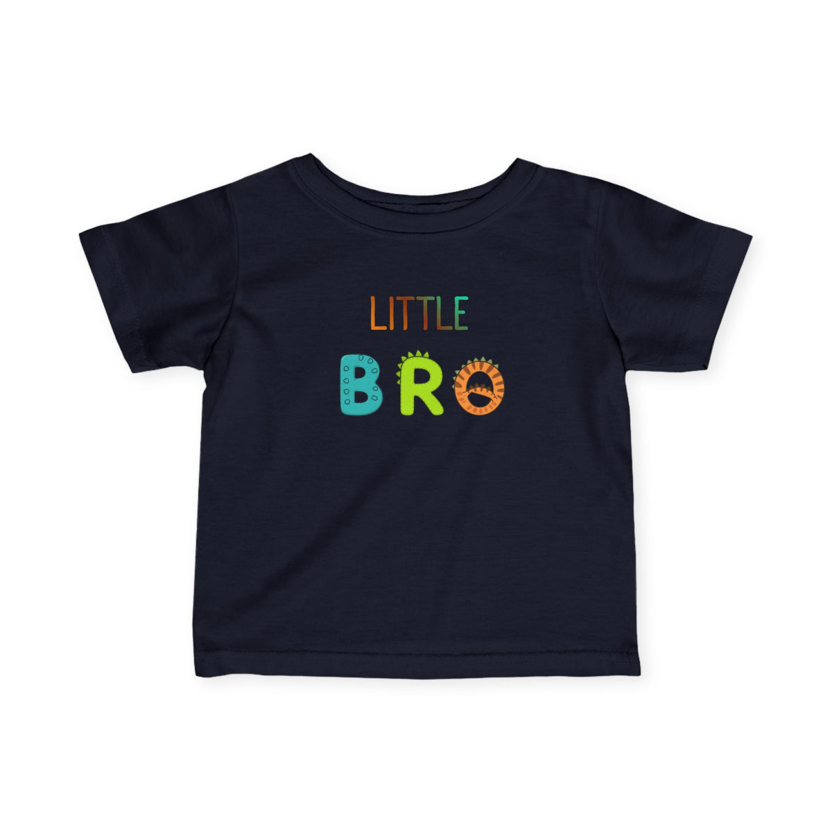 Little Bro Dino Script Infant T-Shirt