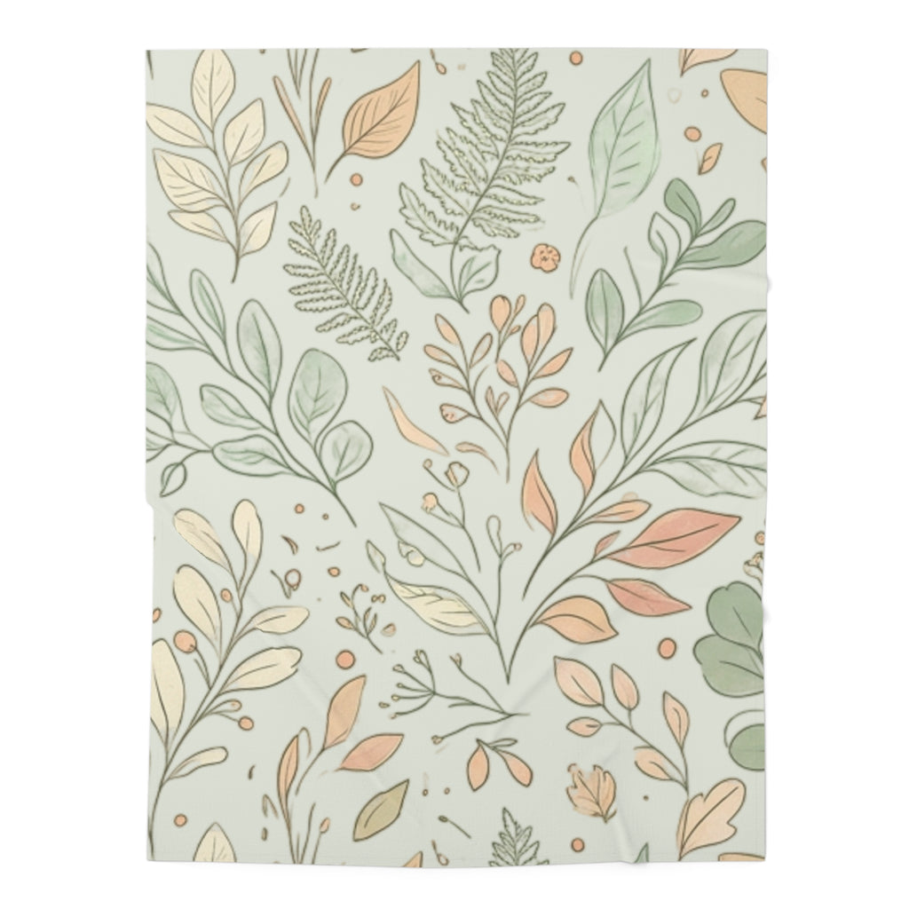 Baby Swaddle Blanket | Soft Pastel Print Newborn Wrap