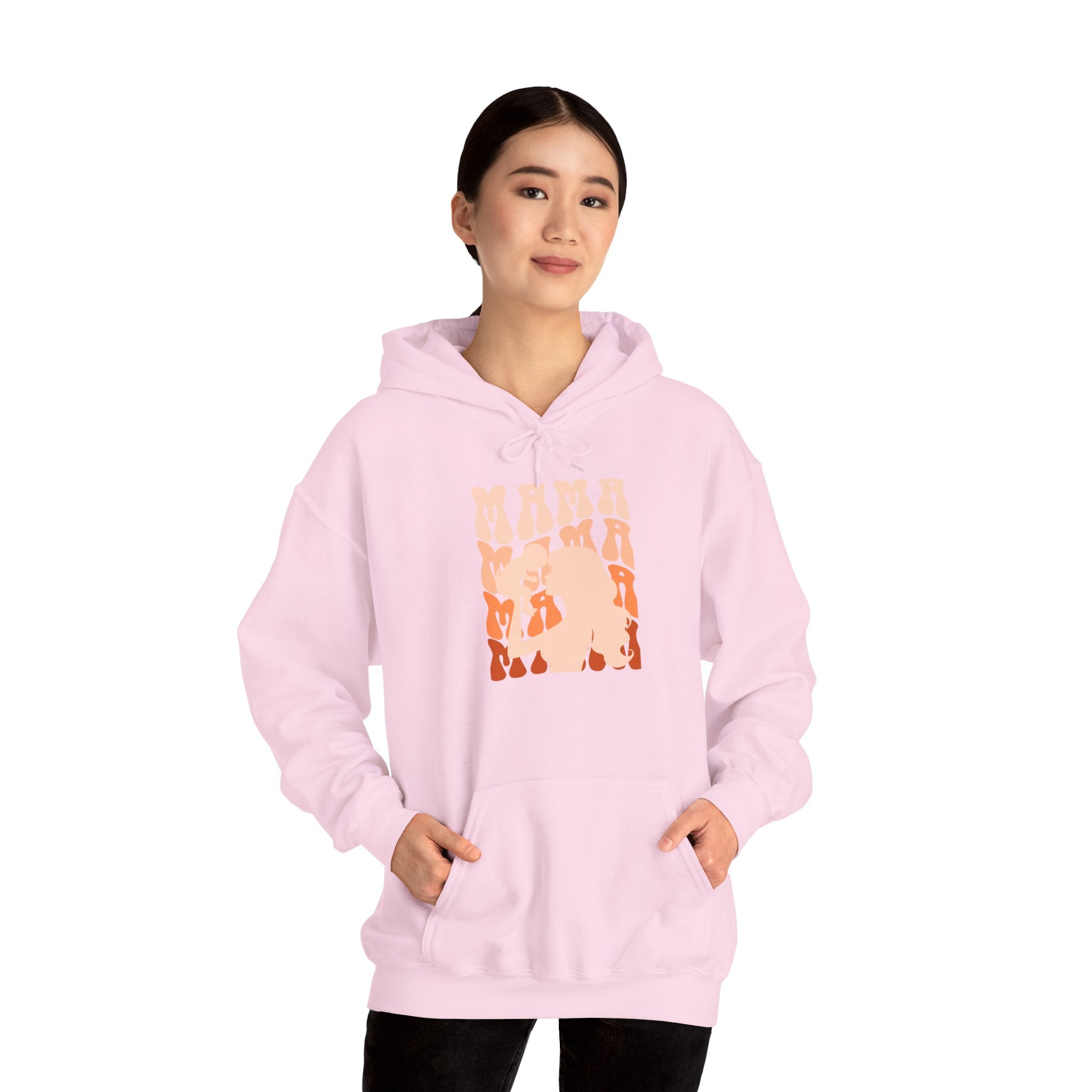 Hoodie | Mama and Baby Silhouette Graphic