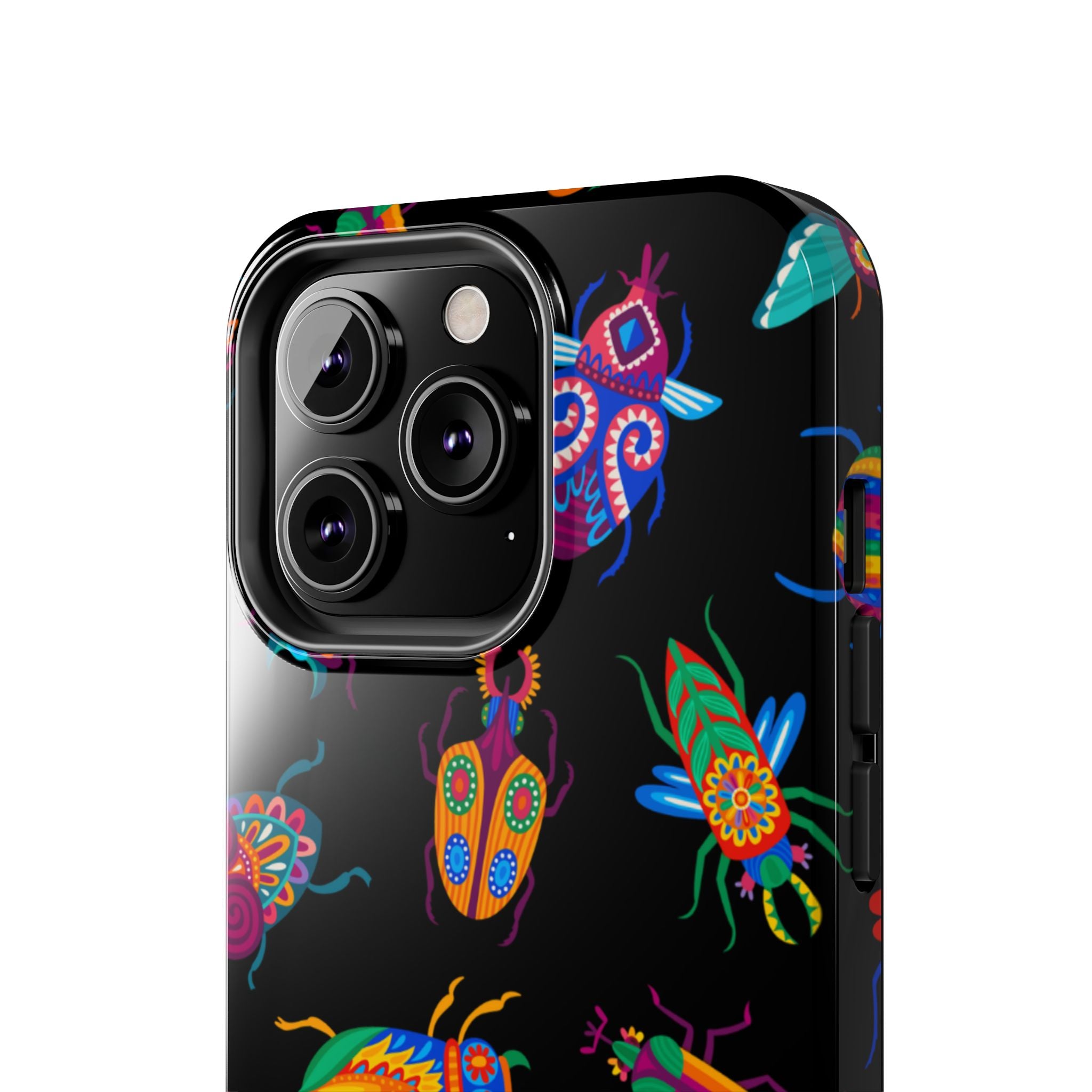 Phone Case | Neon Beetle Pattern Tough Protective Cover