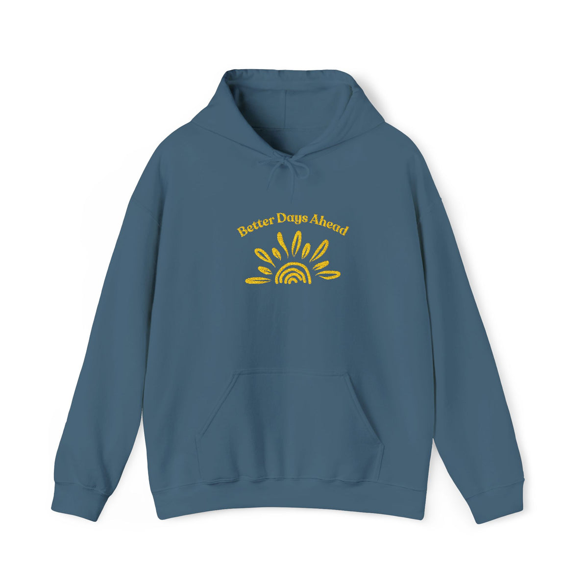 ‘Better Days Ahead’ Embroidered Hoodie