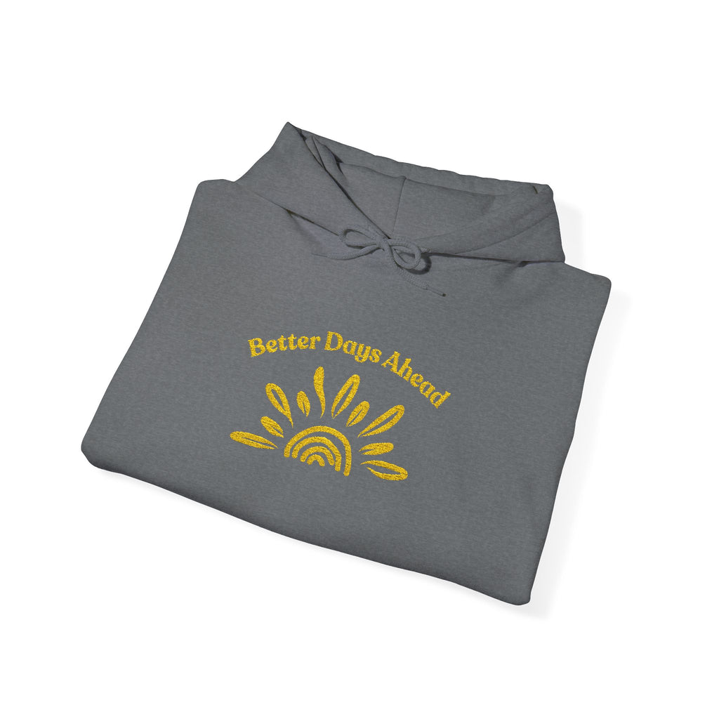 ‘Better Days Ahead’ Embroidered Hoodie