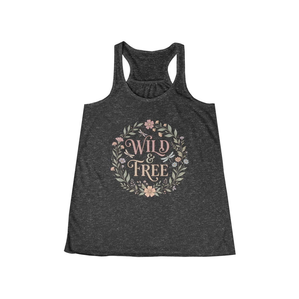 Wild & Free Flowy Floral Racerback Tank Top