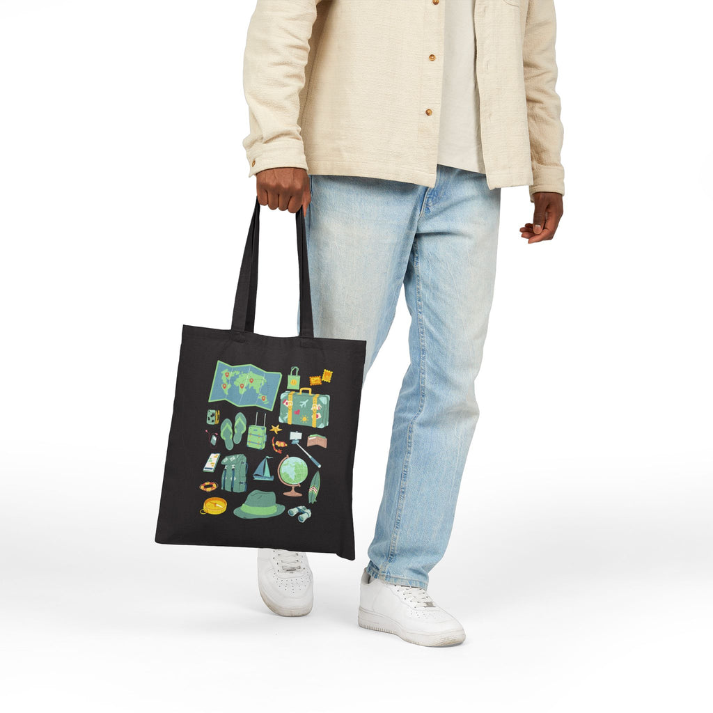 Tote Bag | Beach Vacation & Adventure Reusable Canvas Shopper