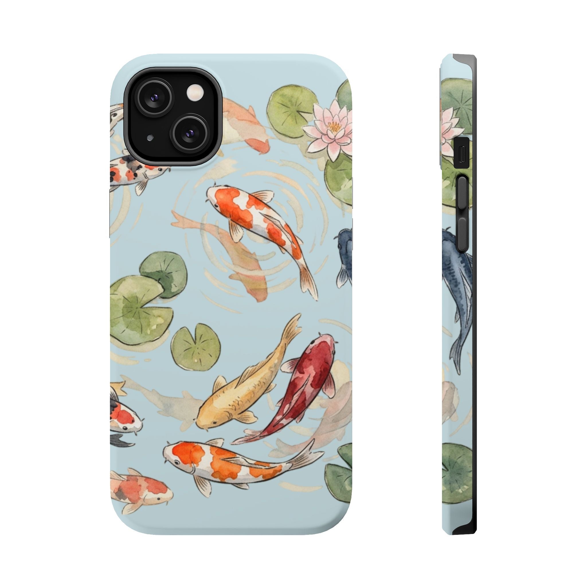 Phone Case | Koi Pond Magnetic Impact-Resistant Phone Cover