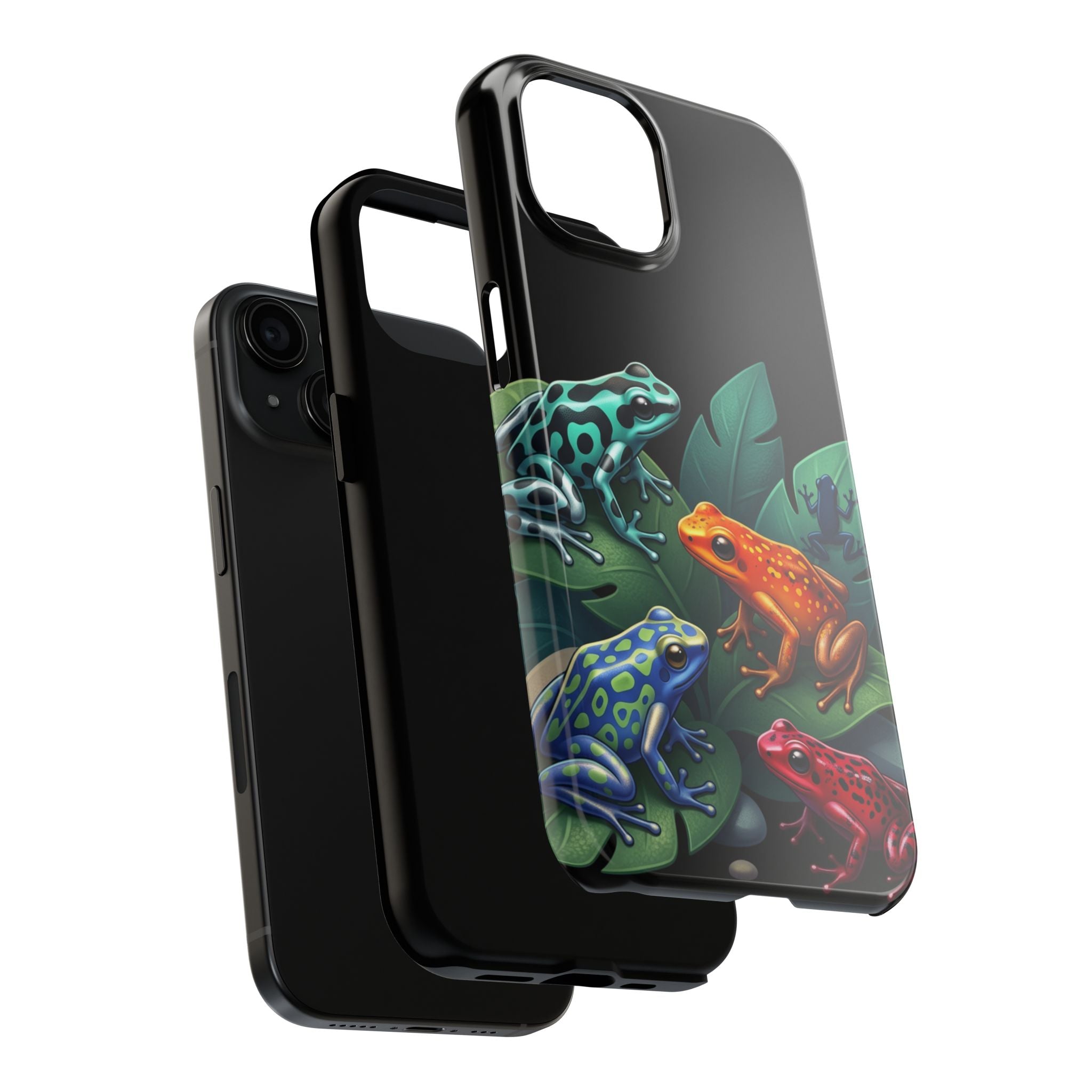 Phone Case | Colorful Dart Frog Design Tough Protective Case