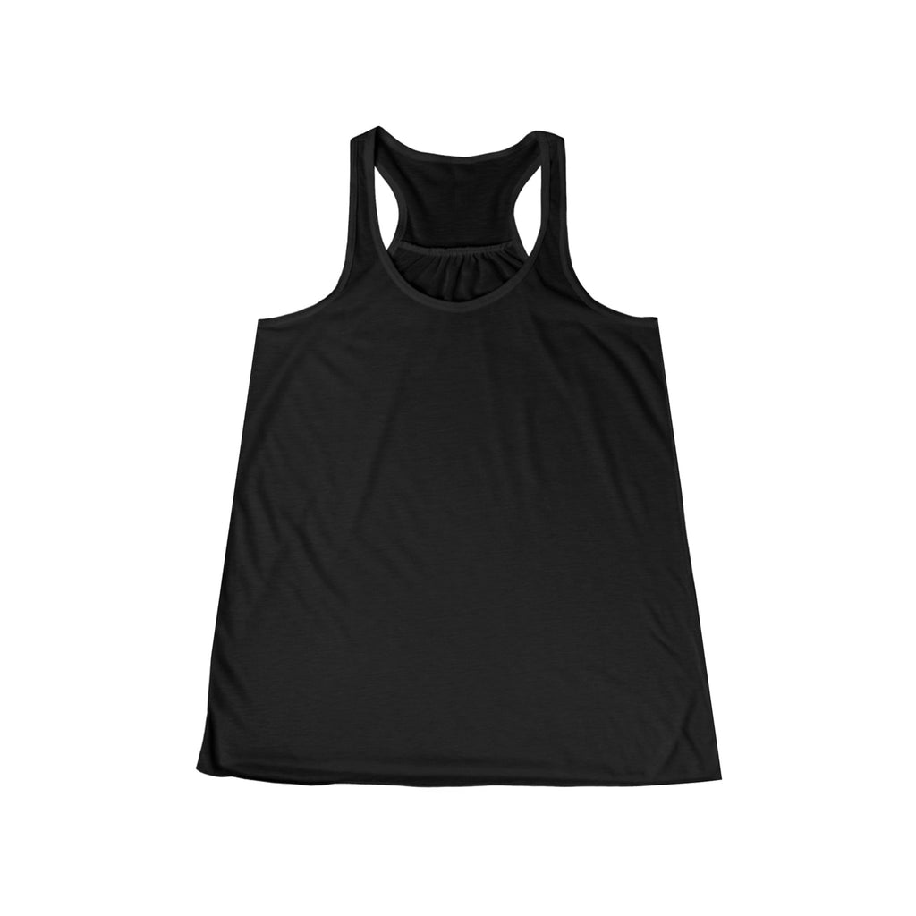 Rose Gold 'Bride' Script Flowy Bridal Racerback Tank Top