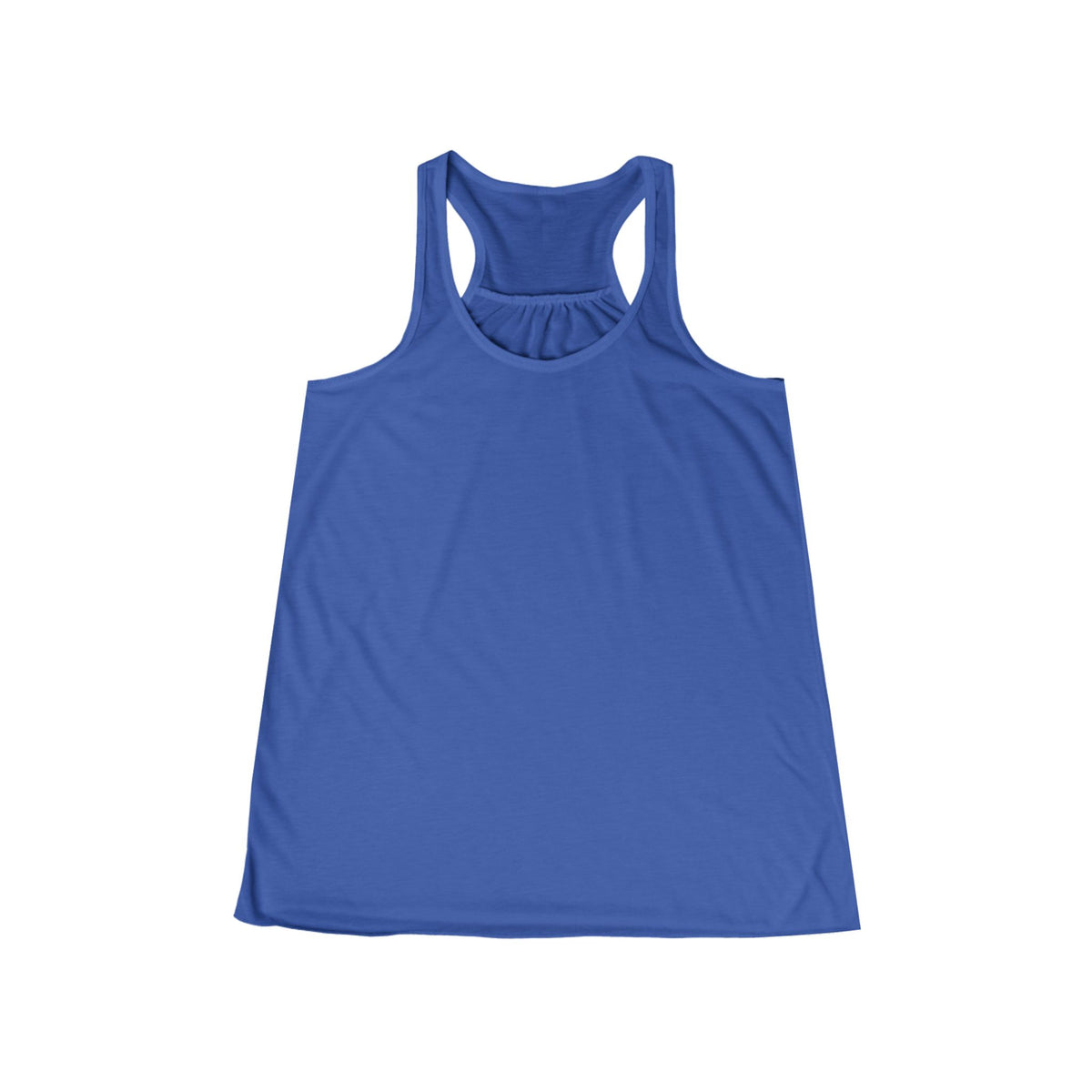 Rose Gold 'Bride' Script Flowy Bridal Racerback Tank Top