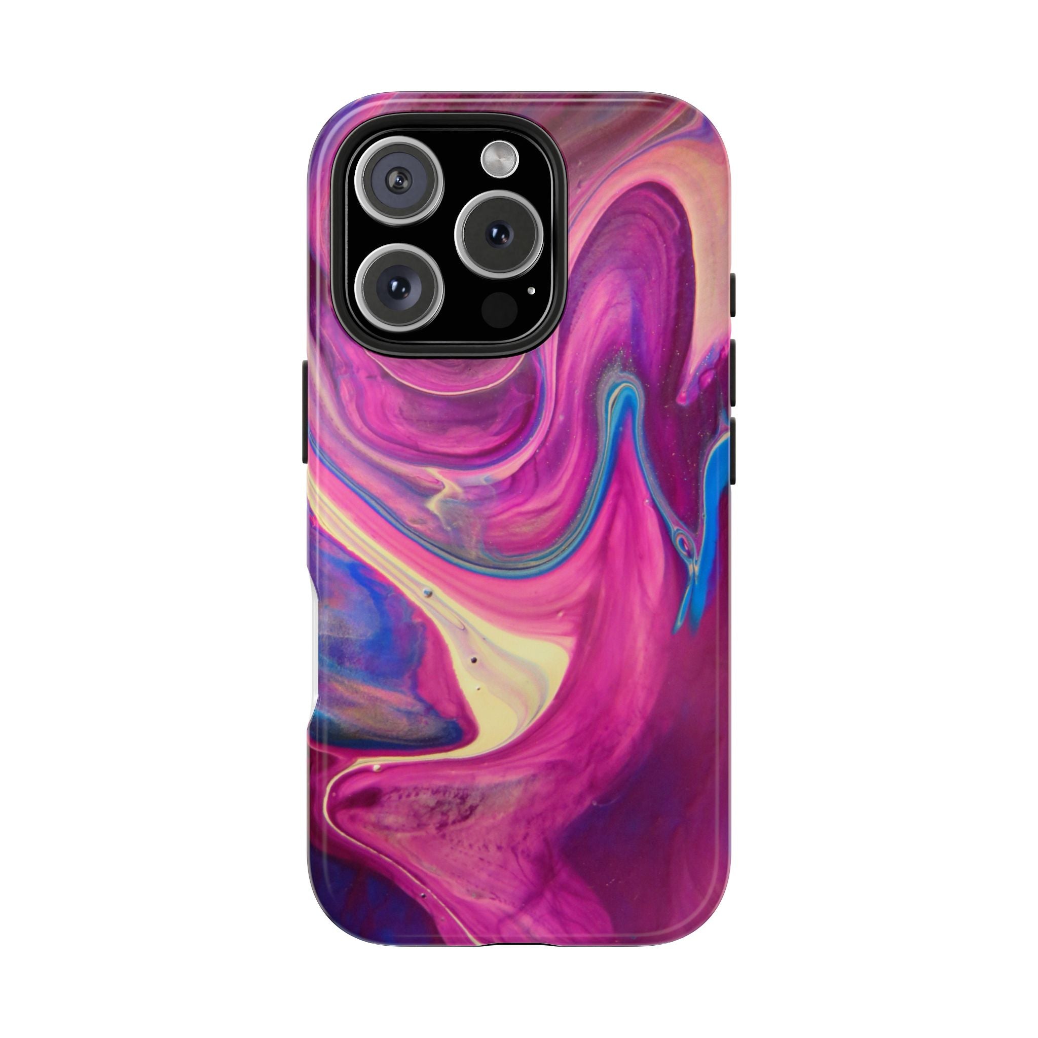 Phone Case | Protective Artistic Paint Pour Design