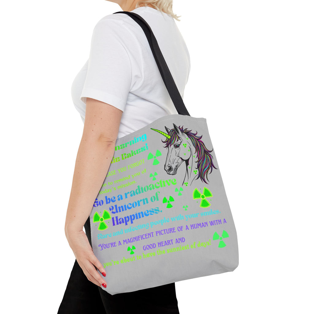 Tote Bag | Radiant Neon Graphic Tote