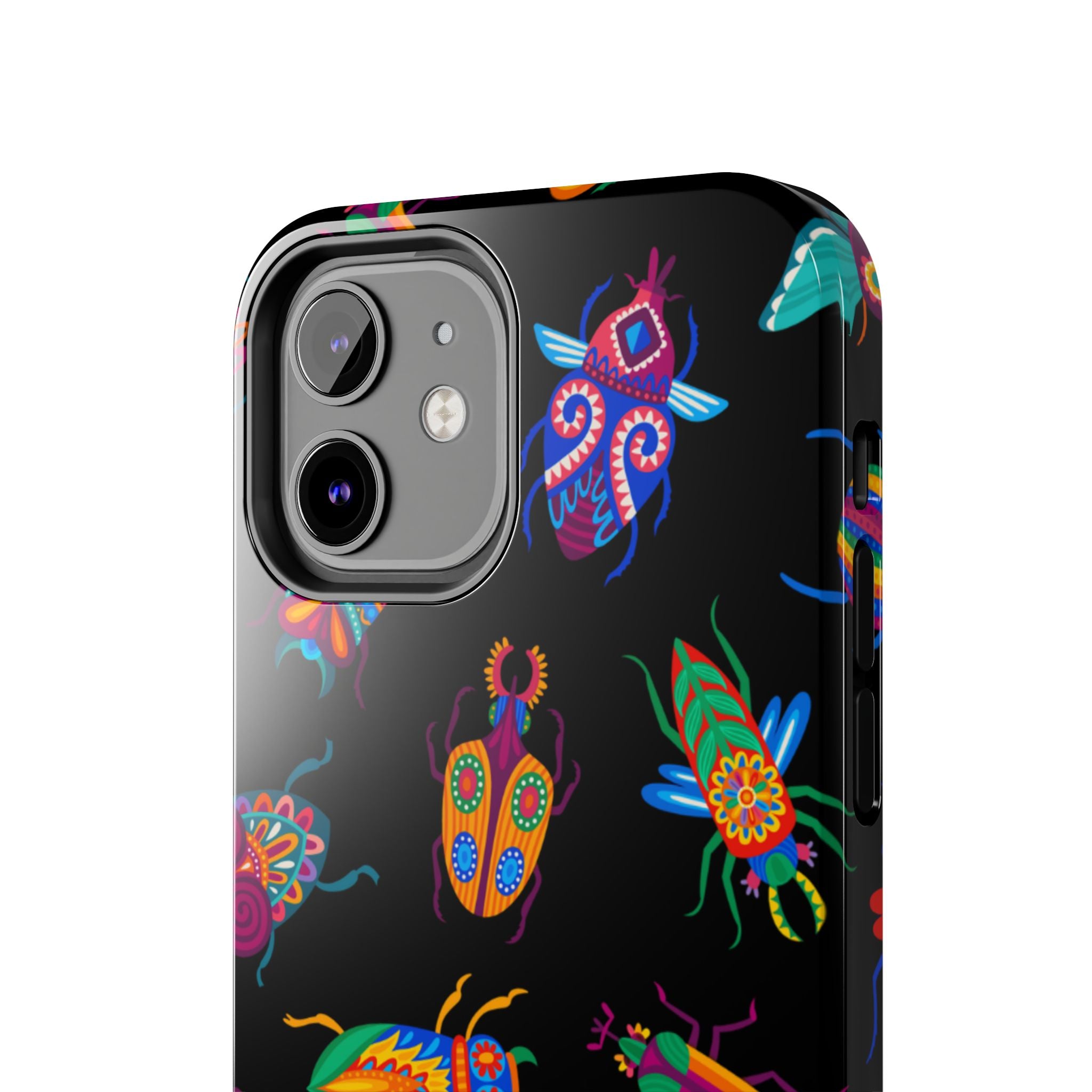 Phone Case | Neon Beetle Pattern Tough Protective Cover
