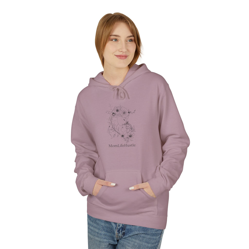 MomLifeHustle Logo Hoodie
