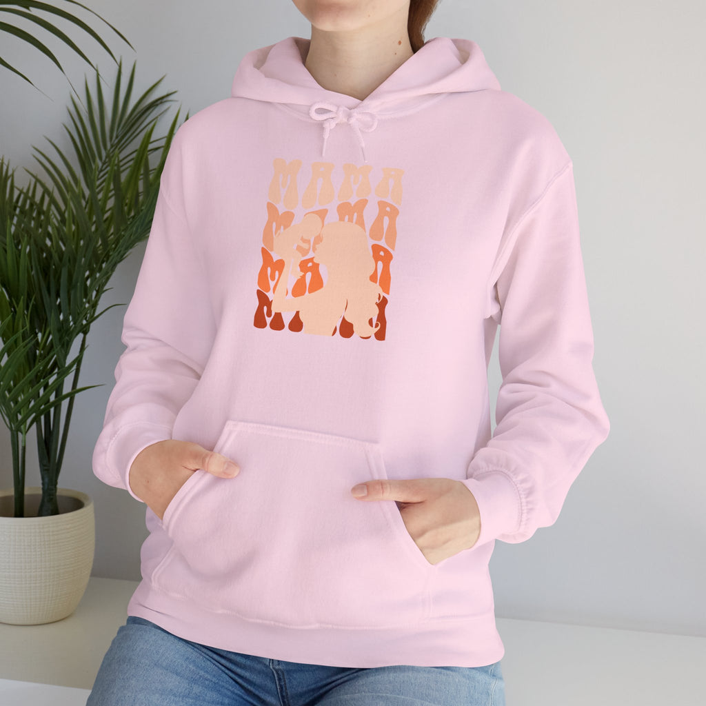 Hoodie | Mama and Baby Silhouette Graphic
