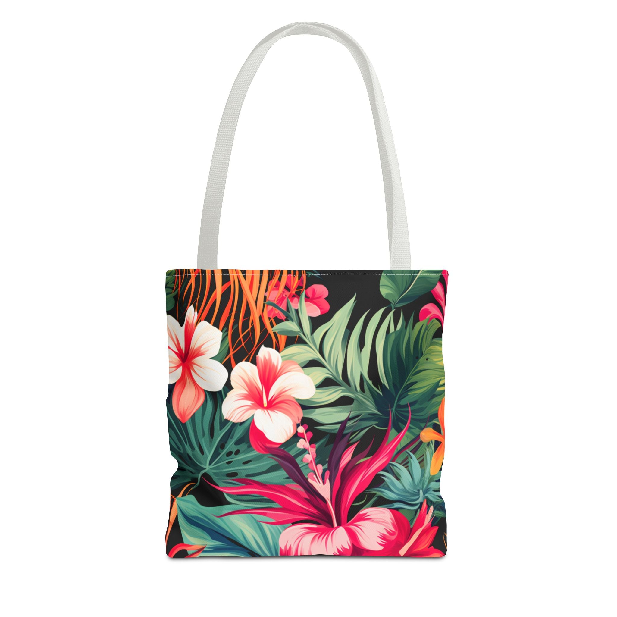 Tote Bag | Vibrant Tropical Beach & Market Tote