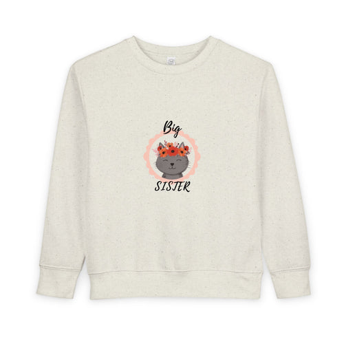 Big Sister Long Sleeve Shirt Sweatshirt for Tots & Littles