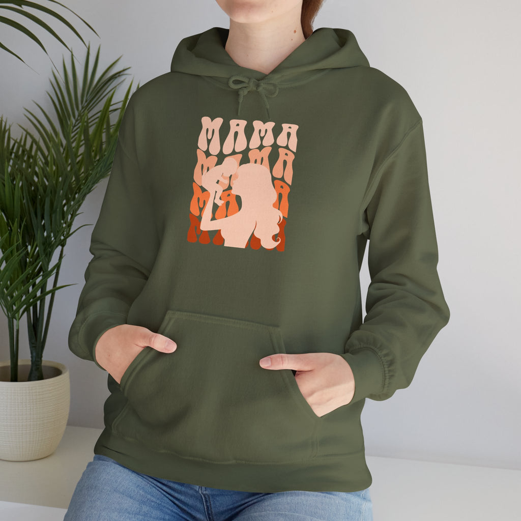 Hoodie | Mama and Baby Silhouette Graphic