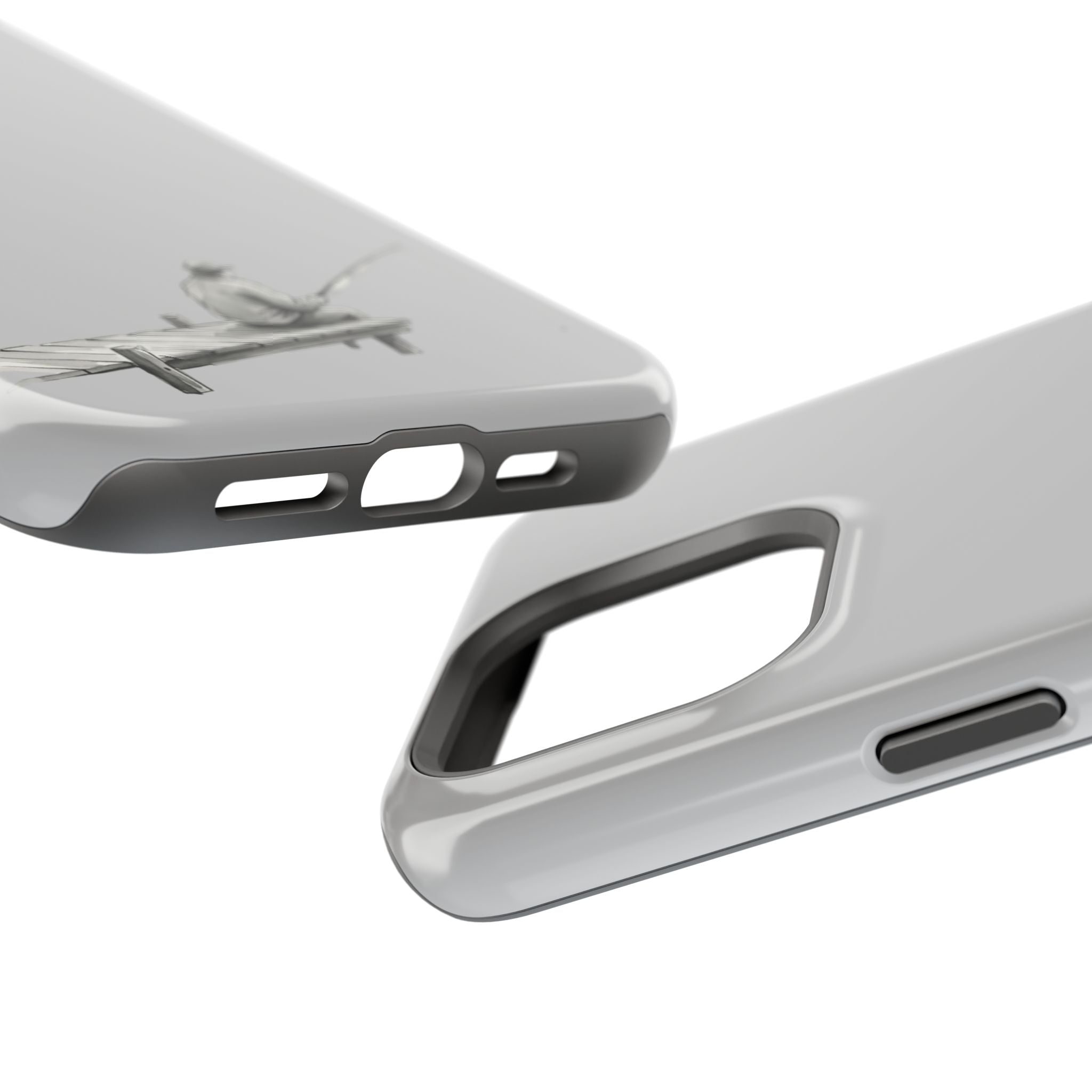 Phone Case | Fishing Dock Minimalist Magnetic Impact-Resistant Case