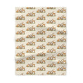 Baby Blanket | Woodland Animals Pattern Soft Fleece Blanket for Nursery & Newborn