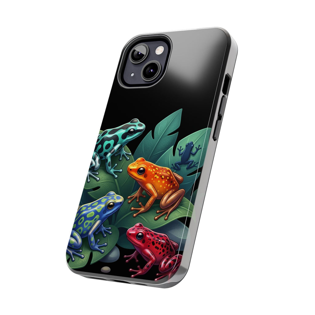 Phone Case | Colorful Dart Frog Design Tough Protective Case