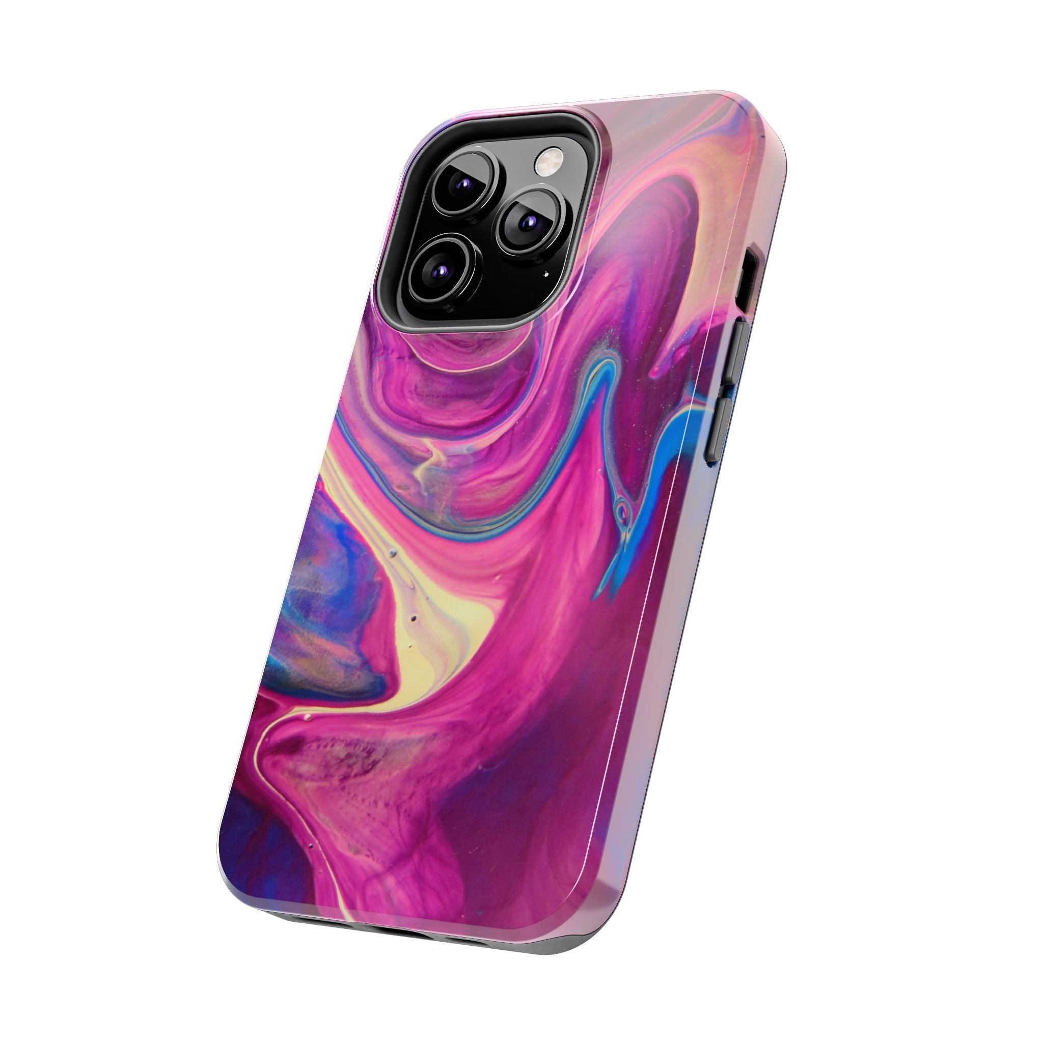 Phone Case | Protective Artistic Paint Pour Design