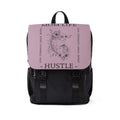 Mauve Floral Mom Life Hustle Backpack