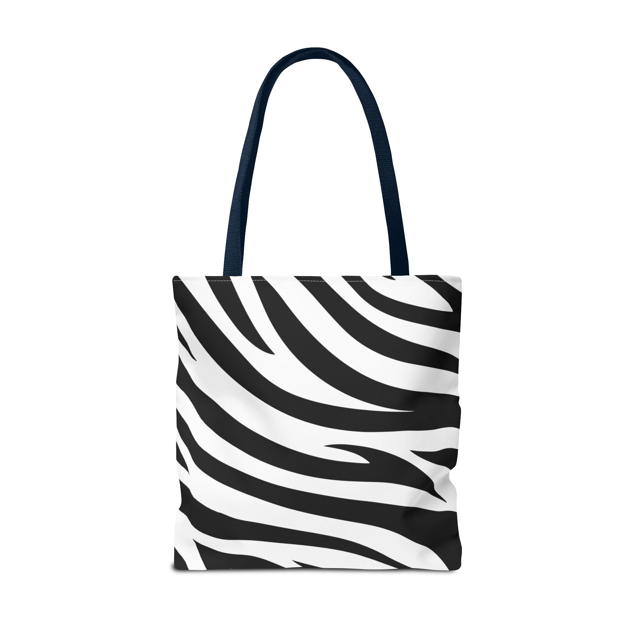 Tote Bag — Black & White Zebra Print  Fashion Tote